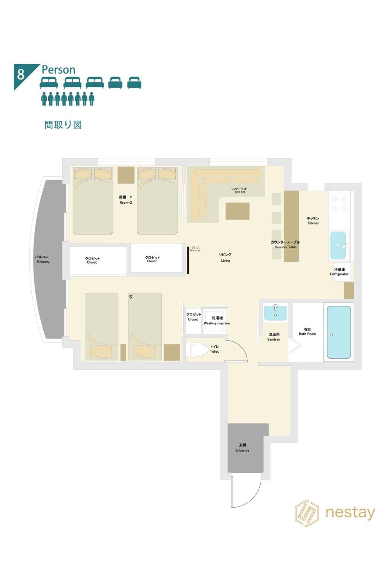 Nestay Apartment Tokyo Akihabara מראה חיצוני תמונה